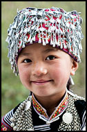 Hani Girl, Yuanyang, China