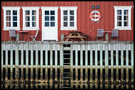 Traditional Rorbu, Lofoten 2013, Norway