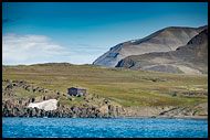 Lonely Cabin, Svalbard, Norway