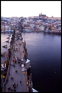 Charles Bridge And Prague Castle In The Background, Prague, Czech republic